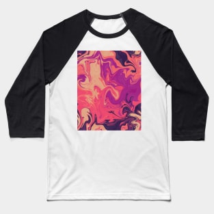 Melted Sunset Baseball T-Shirt